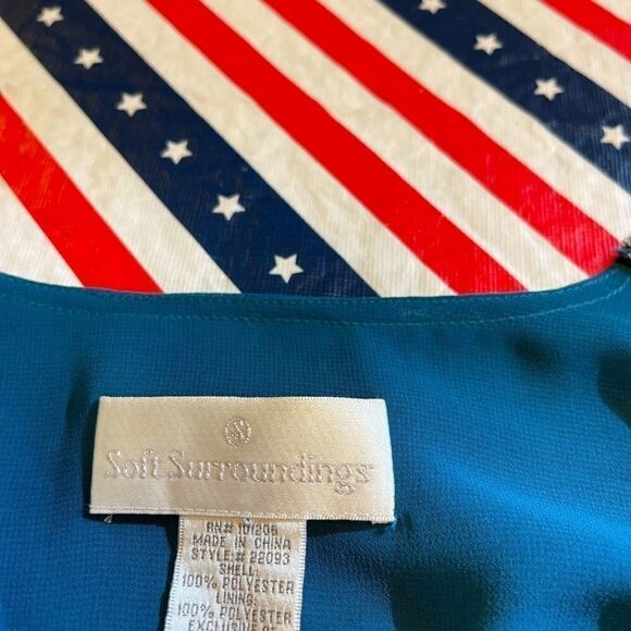 Soft Surroundings Bell Sleeves Blouse Shirt Top - Picture 10 of 13